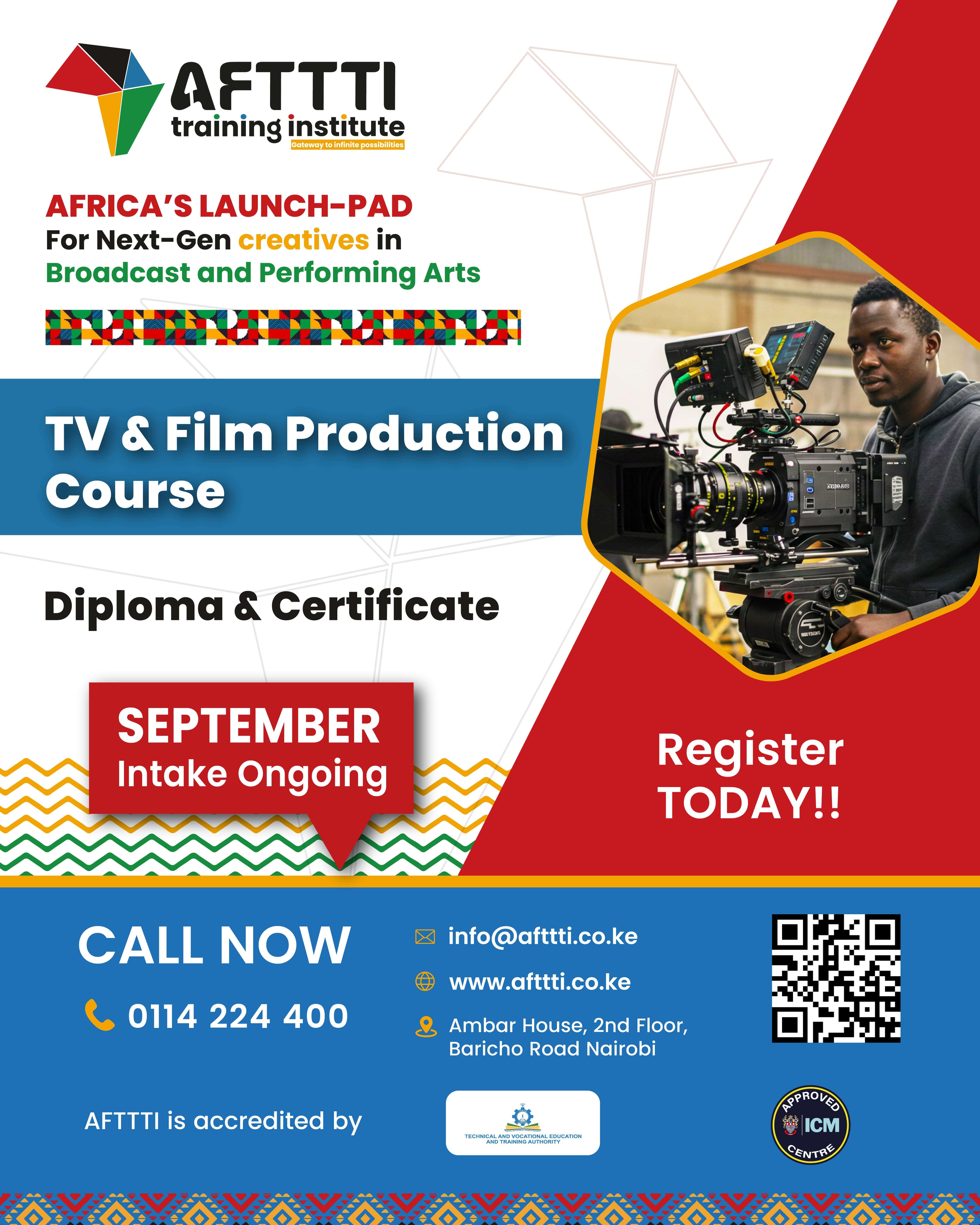 TV & Film Production Course