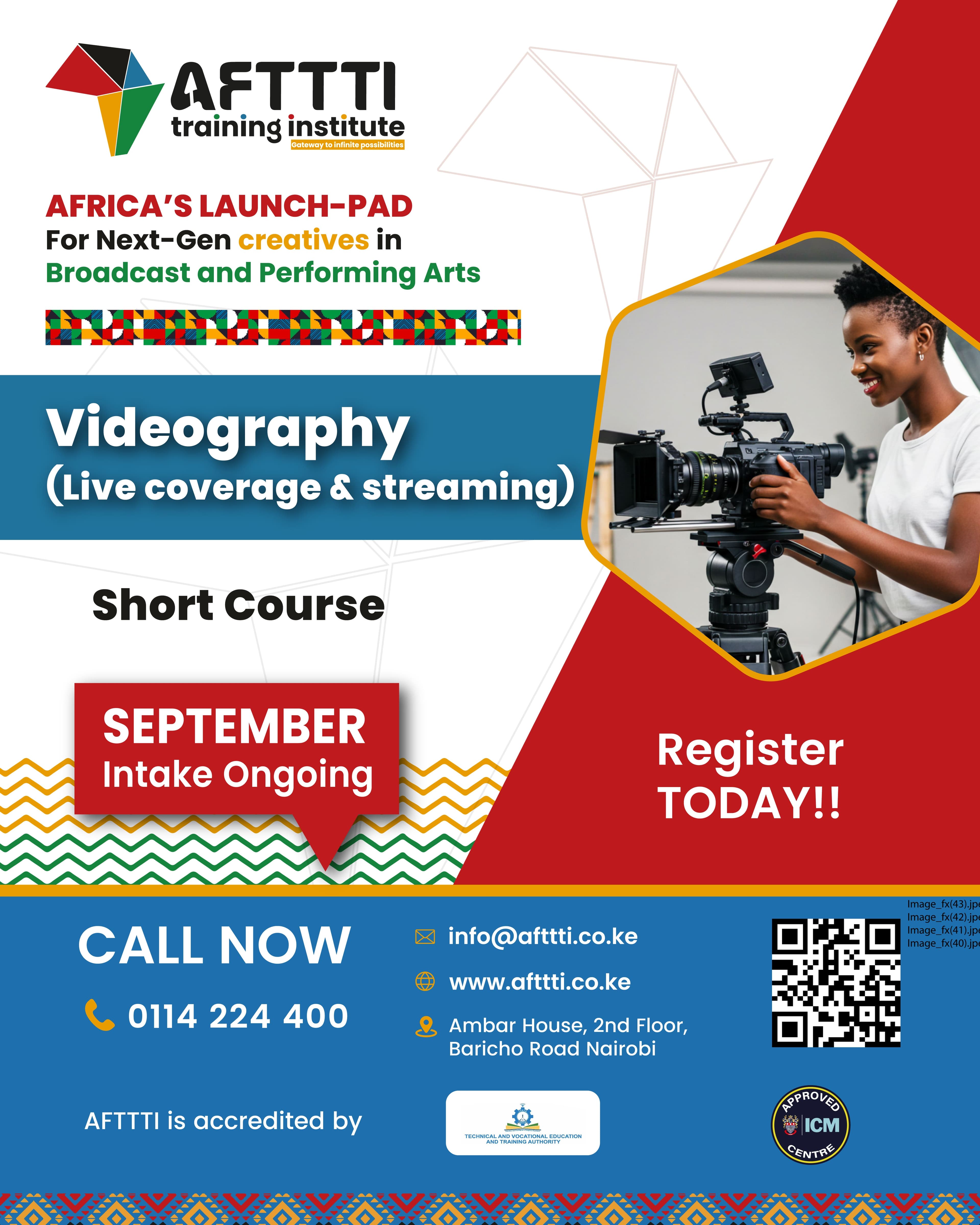 Videography (STREAMING & LIVE COVERAGE)